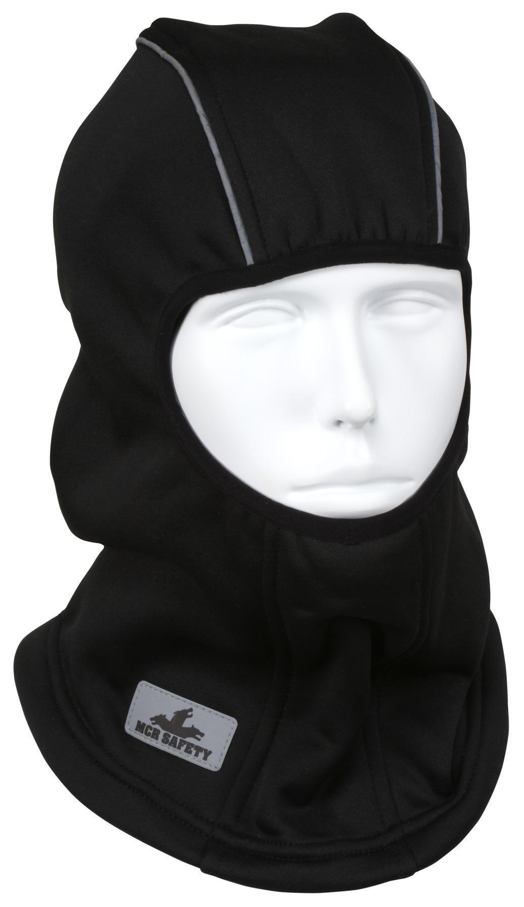 Balaclava, Reflective, Series: BLCVB, Black, Polyester, 9 oz Fabric Weight