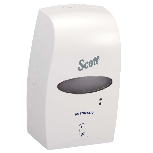 Soap Dispenser, Cassette Electronic, 1200 mL Capacity, 4 in Overall Length, 7-1/4 in Overall Width, 11-1/2 in Overall Height, ABS, White