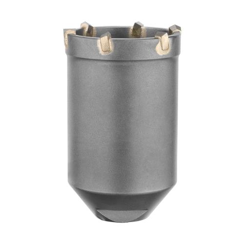 Core Bit Body, 4 in Overall Length, 3 Cutting Depth, Carbide, Tungsten Carbide Teeth Cutting Edge, Tungsten/Hardened Steel, Silver, Applicable Materials: Concrete, Rock, Artificial Stone and Masonry