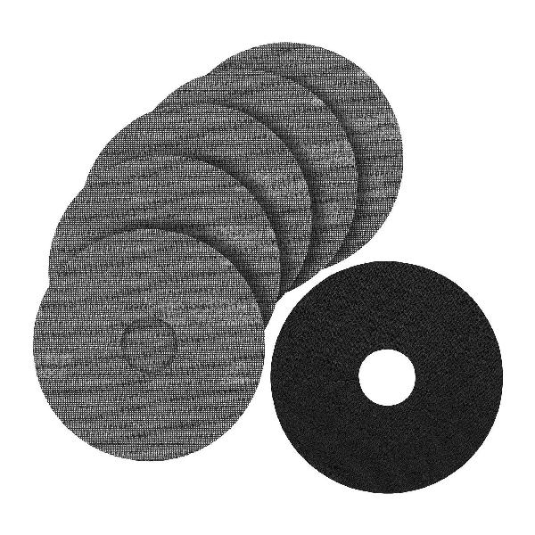 Hook and Loop Drywall Pad, 9 in Diameter Disc, 180 Grit, Very Fine Grade, Aluminum Oxide Abrasive