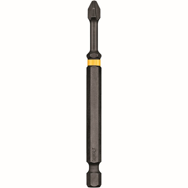 Insert Bit, #2 Point, Phillips® Point, 1/4 in Drive/Shank, Hex Shank, S2 Steel