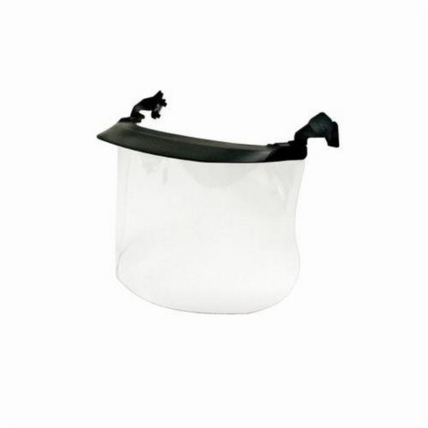 Faceshield System, Series: MultiVisor™, For Use With: P3EV/2 Hard Hat Adapter and Cap-Mounted Earmuffs, Clear Visor, Polycarbonate Glass Visor, 0.04 in Visor Thickness, 7 in Visor Height, 11.8 in Visor Width, 6.7 in L x 11.4 in H Dimensions