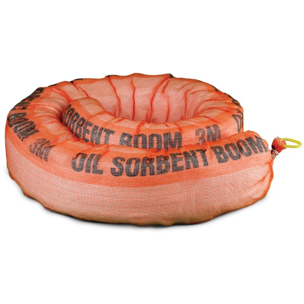 Oil Sorbent Boom, 200 mm x 3m, 4/Case