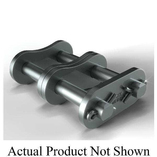 Spring Clip Connecting Link, 2 Inch Pitch, 160-2 Chain, Double Strand, Carbon Steel