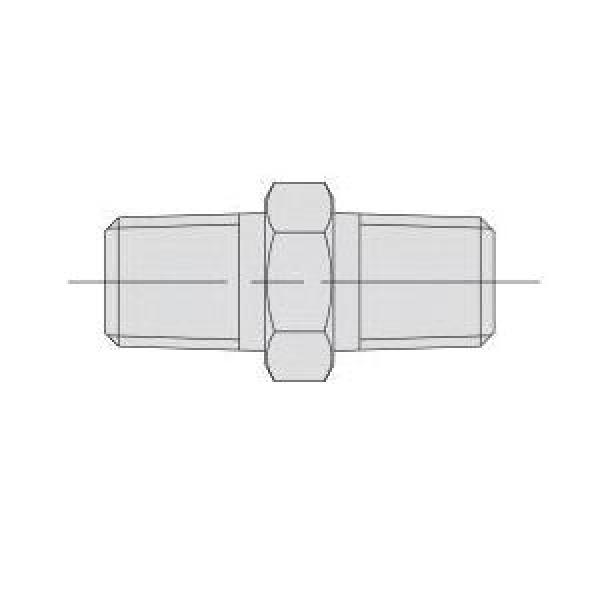 Male Connector, 1/4 in Nominal, Male NPTF End Style, 1-11/16 in Length, 10000 psi Pressure, Steel