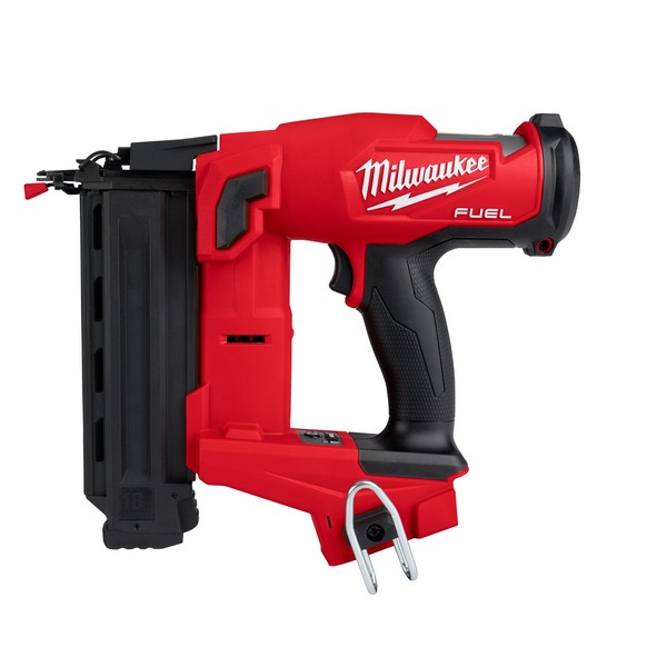 M18 Brad Nailer, Cordless, Bare Tool/Kit: Kit, 18 ga x 5/8 to 2-1/8 in L Fastener, For Fastener Type: Brad, Adhesive Collation, Straight Collation, 110 Magazine, Strip Loading, 0.046 in Dia Shank, Contact/Sequential Actuation Trigger, 18 V, CP2.0 Lit