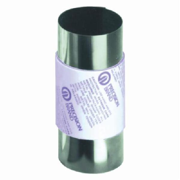 Shim Stock, 302 Full Hard Stainless Steel, 0.012 in Thickness, 12 in Width, 50 in Roll Length