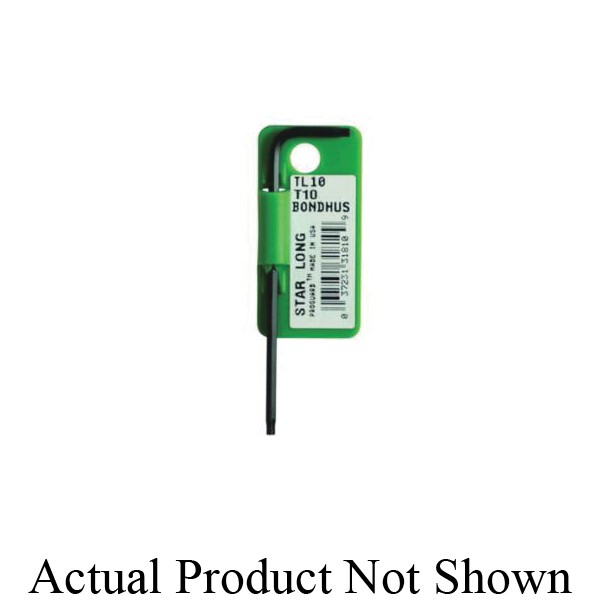 Torx Key, Star End, T30 Tip, Long Arm, 4.6 Inch Arm Length, L-Handle Handle, Protanium® High Torque Steel Blade, Protanium® High Torque Steel, ProGuard™