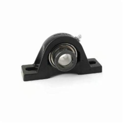 Pillow Block Ball Bearing Unit, Normal Duty, Series: LAS, 1-1/4 in Bore Dia, 6-3/4 in Overall Length, 5 in Overall Width, Labyrinth Seal, Cast Iron