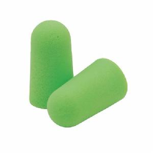 Disposable Ear Plug, Uncorded, Series: Pura-Fit®, 33 dB Noise Reduction Rating, Tapered, Universal, Green Plug, Polyurethane Foam Plug