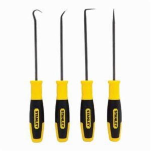 Pick and Hook Set, 4 Piece, Stainless Steel/Plastic, 6 in L