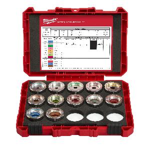 Crimping Tool Die Kit, U-Style, 15 Piece, Specifications: 8 AWG to 350 kcmil, 6 ton Capacity, For Use With: Electrical Wire and Cable Crimping, Aluminum, Stainless Steel