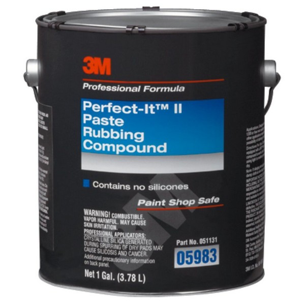 Rubbing Compound, 1 gal Container, Light Brown, 2000 Grit, Ultra Fine Grade