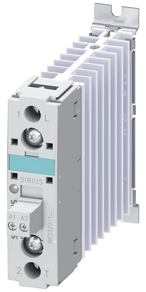 Semi-Conductor Contactor, 48 VAC/4 to 30 VDC Coil, 20 A Maximum Load, 1 Pole, 50/60 Hz, 1NO, Threaded Terminal, -25 to 60 °C Operating, DIN Rail Mount, 100 mm H x 22.5 mm W x 140.5 mm D