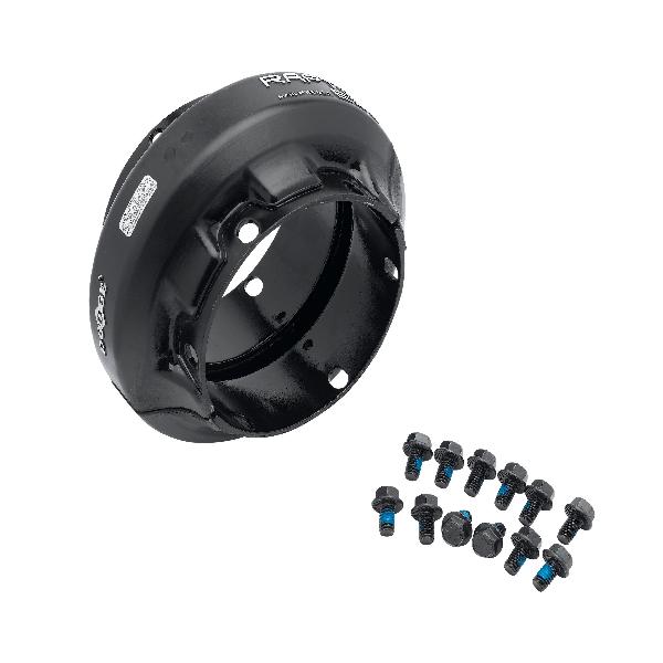 Tire Close Coupled Raptor Coupling Element, E40 Coupling, 5.56 Inch Length, 9-1/2 Inch Outside Diameter, 5000 RPM Maximum Speed, Natural Rubber