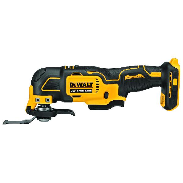 Cordless Oscillating Multi-Tool, Brushless Compact, Bare Tool/Kit: Kit, 20 V, Lithium-Ion Battery, 0 to 18000 opm Speed, Yellow, Battery Included: No, Yes, 11.2 in L Dimensions