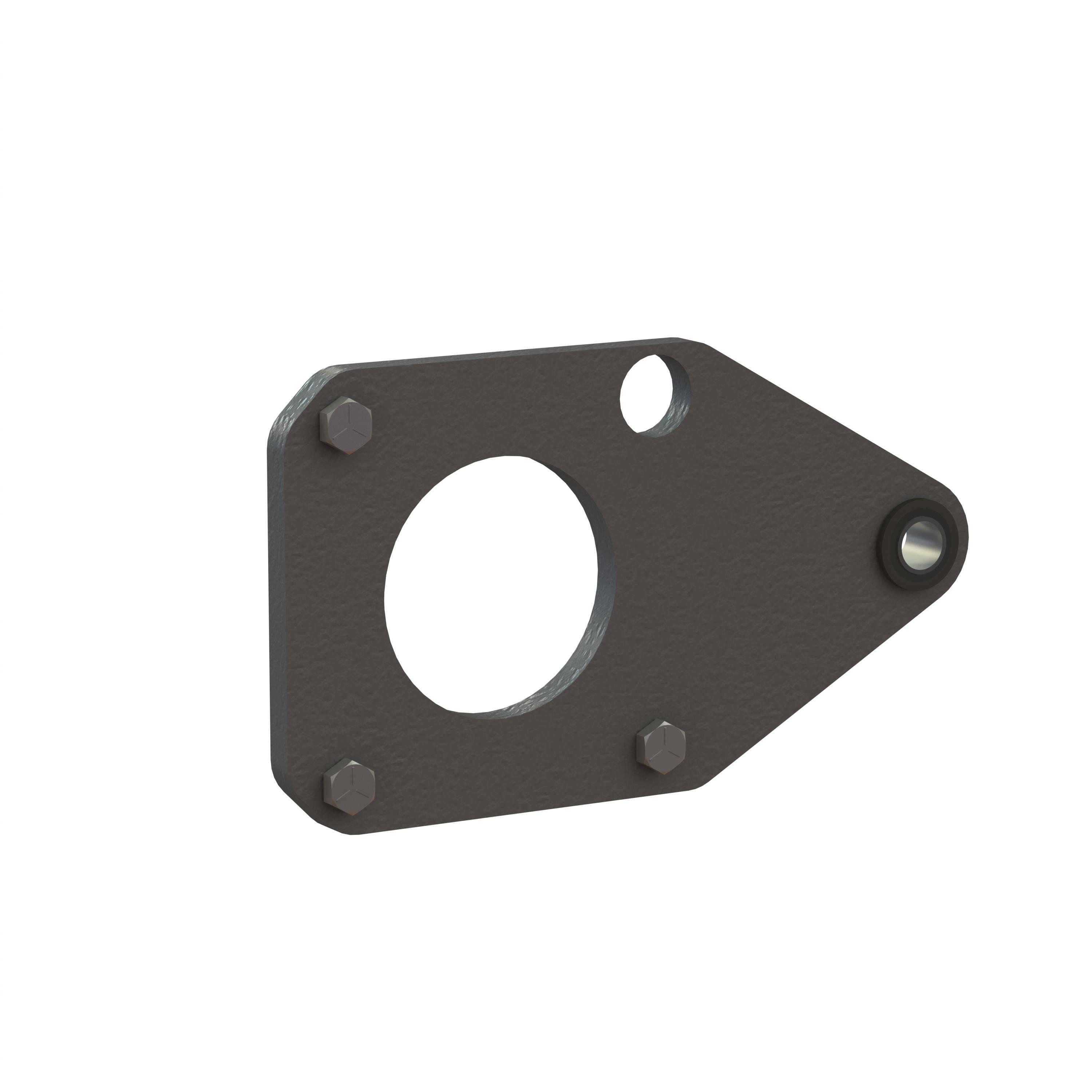 Torque Plate Kit, For Use With: HERA® Model HERA55 Cast Iron Helical-Hypoid Reducer and High Efficiency Right Angle Gear Drive, Steel