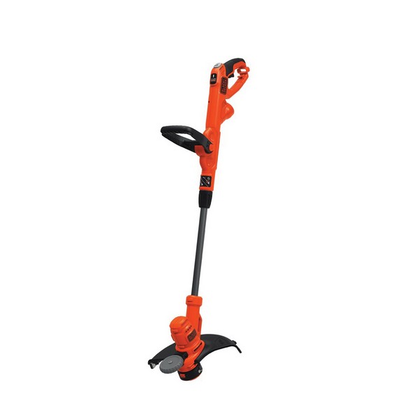 String Trimmer/Edger, Electric, 14 Inch Cutting Width, 45-1/2 Inch Foot Length, Straight Shaft, 0.065 Inch Diameter Line, Bump Feed Line Advance, 120 VAC, 6.5 A, Plastic Housing Material, Auxiliary Handle, Plastic Handle