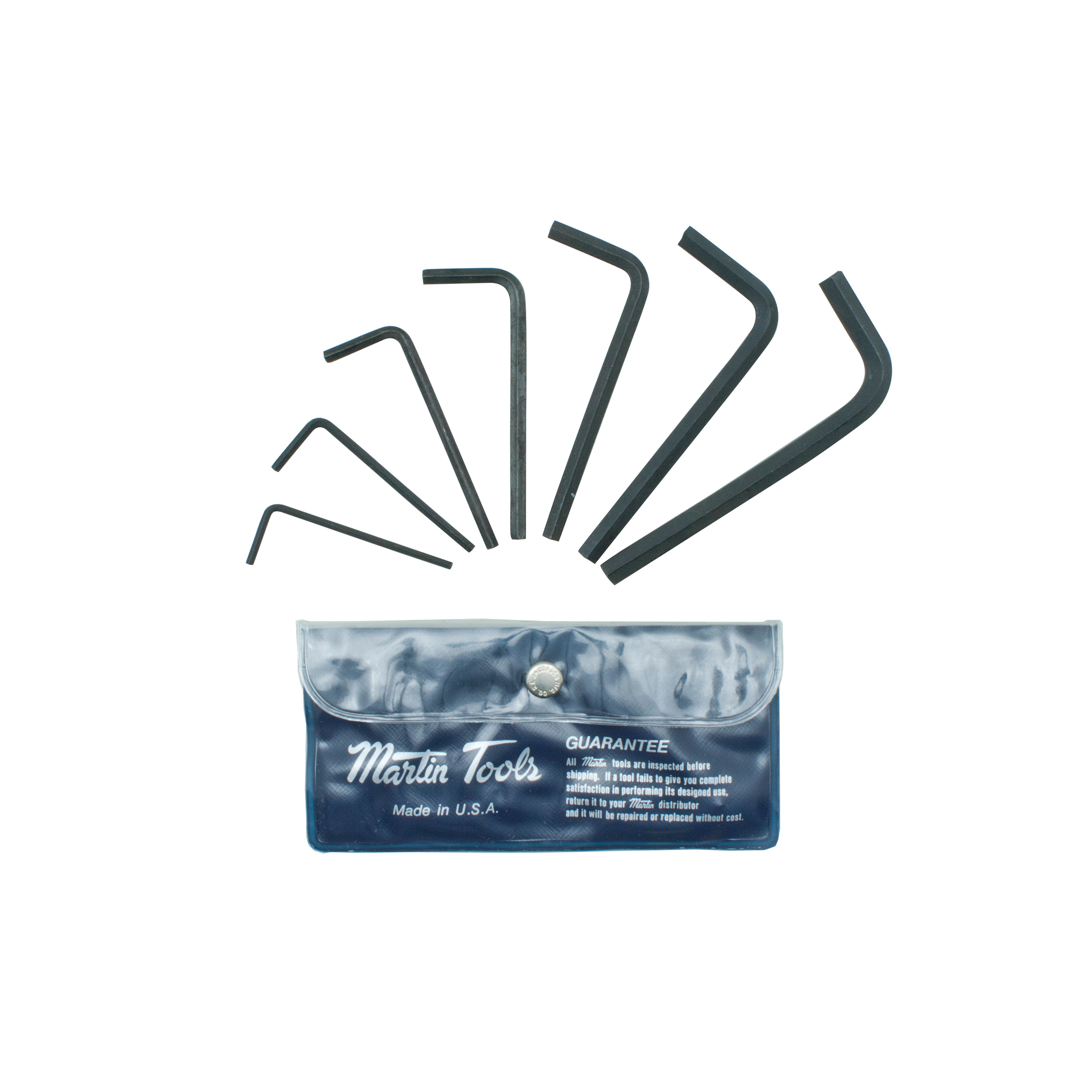 Hex Key Wrench Set, Series: Short Arm, Measurement System: Metric, 7 Piece, For Use With: 6 Point Socket (Allen) Head Fasteners, Steel