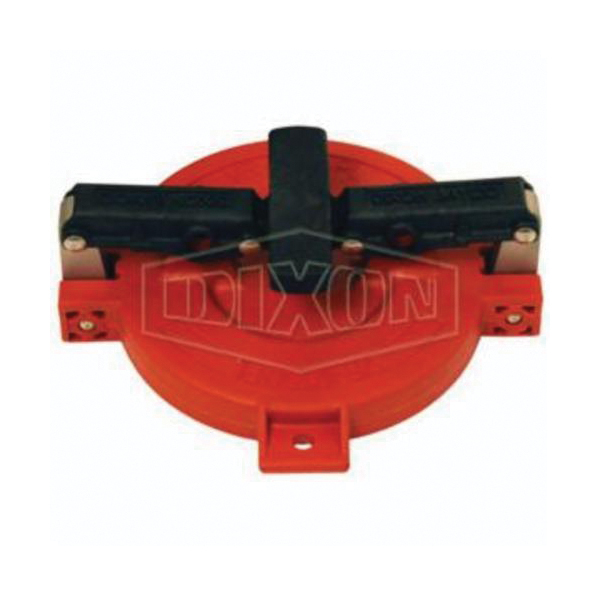 Tank Truck Cap, Vapor, Cap Fitting/Connector, 4 Inch Nominal, Nylon, Orange, Domestic