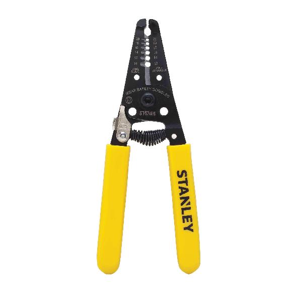 Wire Stripper, 10 AWG Cable, 6 in Overall Length, Metal Jaw