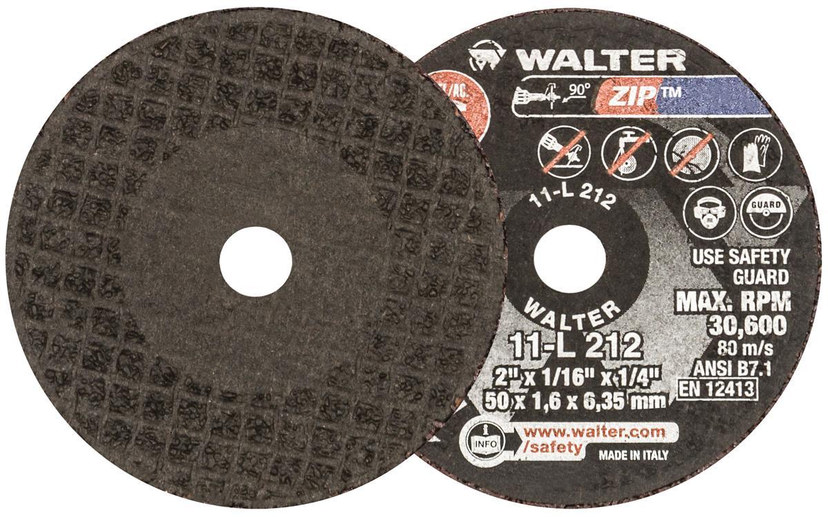 2 x 1/16 x 1/4 Zip Cut-Off Wheels 25/BX