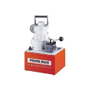Air Driven Pump, 2-Speed, Series: PA55, 150 ton Capacity, 55 cu-in/min Air Flow, 3/8 in NPTF Fluid Port, 525 cu-in Oil, 2.5 gal Reservoir, 40 to 120 psi Air, 11-1/2 in Length, 9-1/2 in Width, 19 in Height