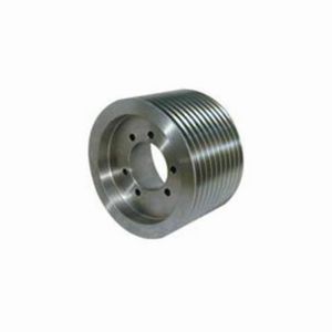 Multiple Groove Sheave, 5V Section, 10 Grooves, 12-1/2 Inch Outside Diameter, 12.4 Inch Pitch Diameter, J Bushing, Cast Iron