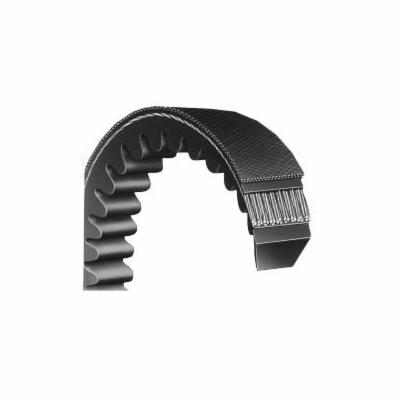 Cog V-Belt, 5VX Section Size, 0.62 in Top Width, 160 in Outside Length, 0.54 in Thickness, 1 Ribs, 4.4 in Minimum Pulley Dia, -1 to 158 F, Rubber