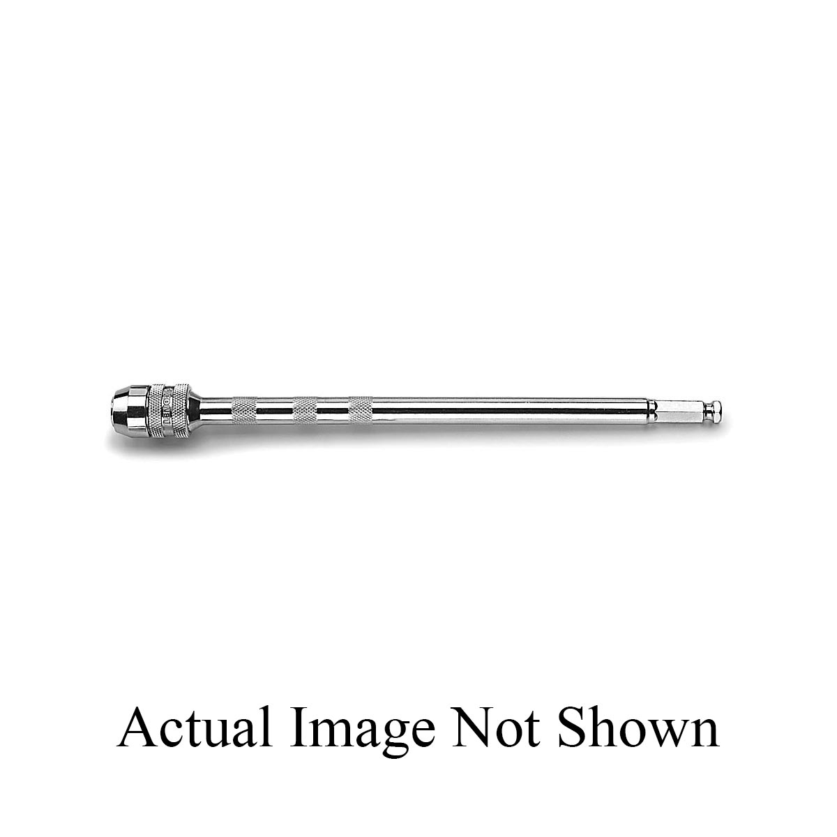 Quick Change Extension, For Use With: 5L and 6L Snap-Back, 5L, 6L and 7L Standard Arbor, 3/8 in Chuck, Carbon Steel, 12 in L