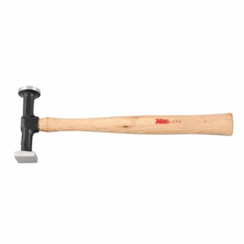 Dinging Hammer, Round Face, Alloy Steel Head, 4 Inch Head Length, Square Handle, Hickory Wood Handle