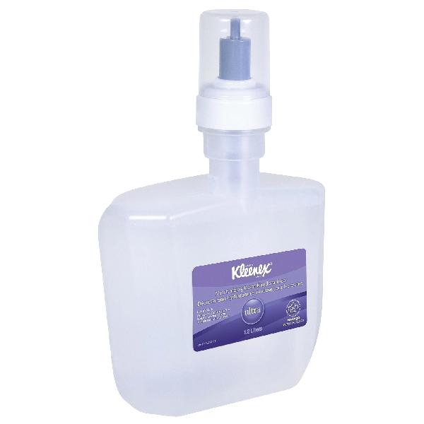 Foam Hand Sanitizer, Moisturizing, Series: ULTRA*, 1.2 L Nominal, E-Cassette Package Type, Liquid Form, Clear, Alcohol/Odorless Odor/Scent, Composition: Ethanol, Propan-2-Ol, 0.7 VOC, 5 pH, 0.875 Specific Gravity, 16 °C Flash Point