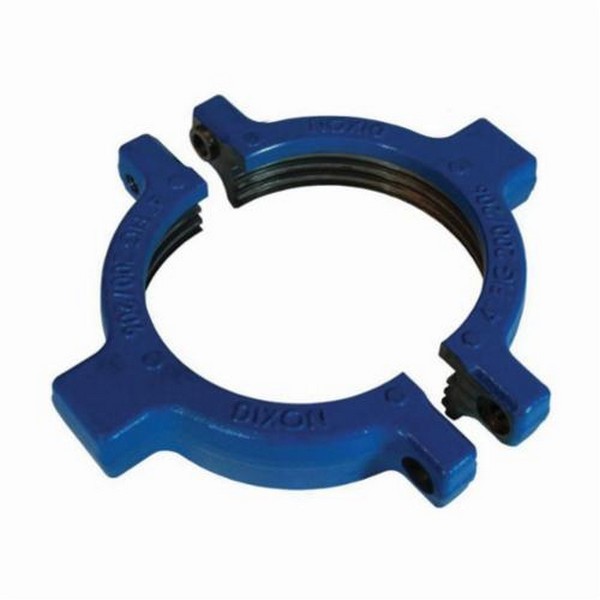 Hammer Union Nut, 2-Piece, Series: FIG 200/206, Union Nut Fitting/Connector, 4 Inch Nominal, 2000 psi CWP Pressure, Forged Steel, Blue