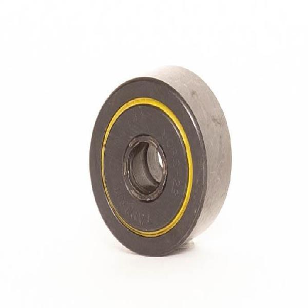 Yoke Roller, Cylindrical Outside Diameter, Series: YCRS, 0.4375 Inch Bore, 1.5 Inch Roller Diameter, 0.875 Inch Roller Width, 0.9375 Inch Overall Width, Sealed Closure