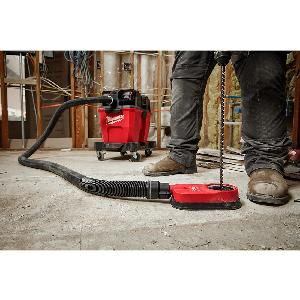 Adapter Kit, Dust Extraction, Series: 49-90, For Use With: 1-7/8 in Diameter Vacuum Hose, M18 FUEL 0910-20 6 gal Wet/Dry Vacuum and M18 FUEL 0920-20 9 gal Dual Battery Wet/Dry Vacuum, Specifications: 1-7/8 in Dia Inlet, Plastic, Black, 6.52 in L Dimensions