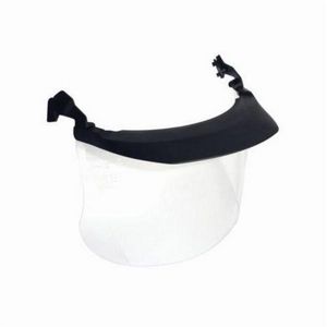Faceshield System, Series: MultiVisor™, For Use With: P3EV/2 Hard Hat Adapter and Cap-Mounted Earmuffs, Clear Visor, Acetate Visor, 0.04 in Visor Thickness, 7 in Visor Height, 11.8 in Visor Width, 6.7 in L x 11.4 in H Dimensions