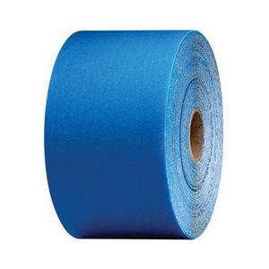 Film Roll, 2-3/4 in Roll Width, 45 yd Roll Length, Ceramic Abrasive, Paper Backing, Blue, C-Weight Backing Weight