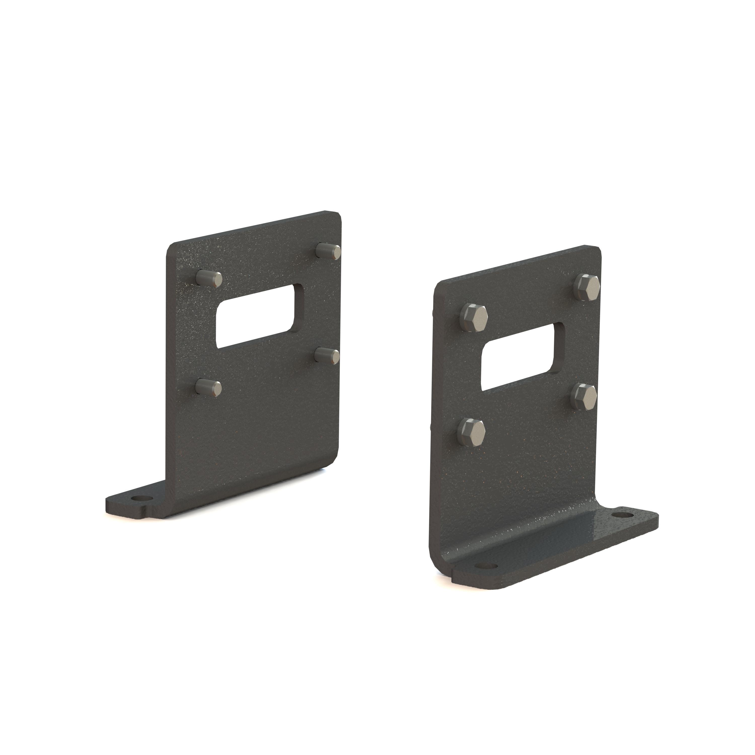 Side Mounting Kit, For Use With: 180 Series Model 181, 182, 184, 185 Single Reduction Worm Gear Reducer and Worm Speed Reducer, Specifications: 1/4 Inch Thickness, Steel