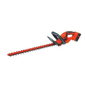 Hedge Trimmer Kit, Corded Electric, Cutting Capacity: 3/4 Inch, 22 Inch Length Blade, Dual Action Blade, Steel Blade, 2600 spm Speed, 40 VDC, Lithium-Ion Battery, 1.5 Ah Battery, Battery Included: Yes, Plastic Housing Material, Soft Handle