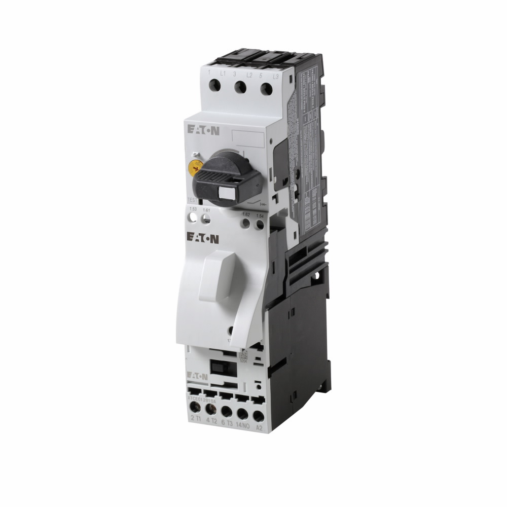IEC Contactor, Full Voltage Non-Reversing, 110/120 VAC Coil, 12 A Maximum Load Current, 1 hp at 115 VAC 1 ph, 2 hp at 200/230 VAC 1 ph, 3 hp at 200/230 VAC 3 ph, 10 hp at 460/575 VAC 3 ph Coil, 3 Pole, 50/60 Hz Frequency, 1NO Contact Configuration, 1 Auxiliary Contacts, 45 mm Size, Screw Terminal, -13 to 122 °F Operating, DIN Rail/Panel Mounting