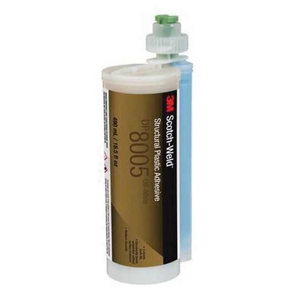 Structural Adhesive, 2-Part, Duo-Pak Container, 490 mL Container, Methacrylate Base