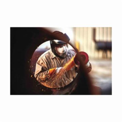 Coated Flap Disc, 4-1/2 Inch Overall Diameter, 5/8-11, 80/Medium, Ceramic Abrasive, Type 27