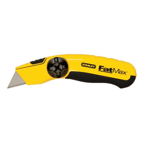 Utility Knife, 2-3/8 in Blade Length, Fixed Blade, Steel Blade, Blades Included: 3, 5-3/4 in L Handle, 6-1/4 in Overall Length