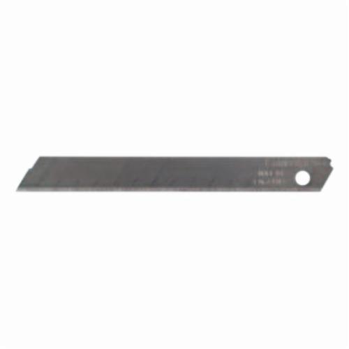 Utility Replacement Blade, Snap-Off, 4-1/4 in Blade Length, 0.02 in Blade Width, 0.02 in Thickness, Parallelogram, 8 Points, Compatible With: 10-218, 10-480, 10-380, 10-280, 10-220, 10-481 and 10-151 Snap-Off Blade Knife and 18 mm Snap-Off Blade Knif
