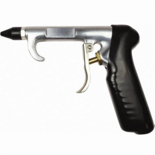 Blow Gun, Pistol Grip, Series: 700, Rubber Tip, 150 psi Working, 1/4 in FNPT Inlet x 1/8 in FNPT Outlet Thread, Aluminum, Import