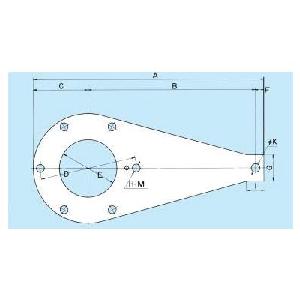 ARM TRQ BS SER 110 MM FR CAM CLUTCH