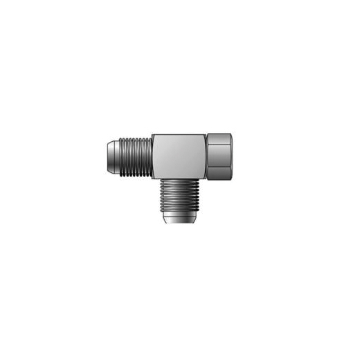 Hydraulic Tee, Japanese Conversion, Series: G65, M14x1.5 Nominal, Male Komatsu x Female Komatsu x Male Komatsu