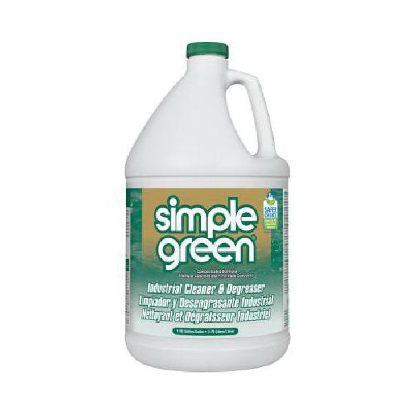 All Purpose Industrial Cleaner and Degreaser, 1 Gallon, Floral Scent, Green, 6/Case
