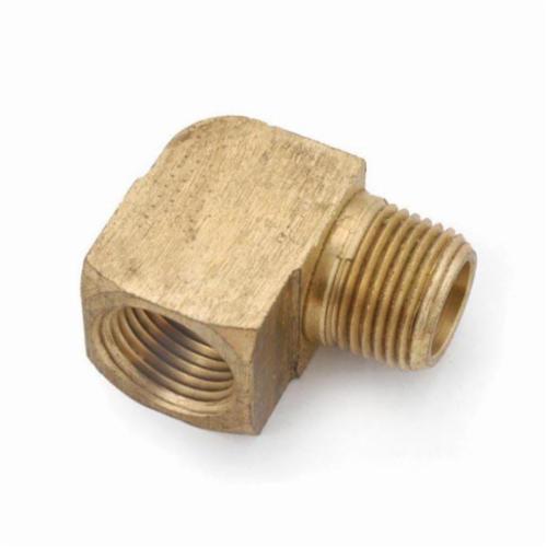 Street Elbow, Series: 7116, 90 Elbow Fitting/Connector, 1/4 Inch Nominal, MNPT x FNPT End Style, 1-1/2 Inch Length, 1200 psi Pressure, Brass, -65 to 250 F