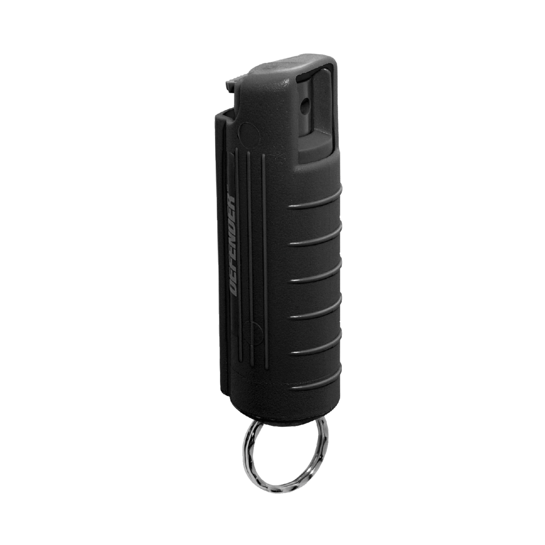 Pepper Spray, Series: American Defender®, 0.5 oz Container, Portable Canister Container, Red/Black Holster, Composition: Oleoresin Capsicum, Diethylene Glycol Monobutyl Ether, Propylene Glycol, Nitrogen (Propellant)